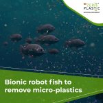 Bionic robot fish to remove micro-plastics