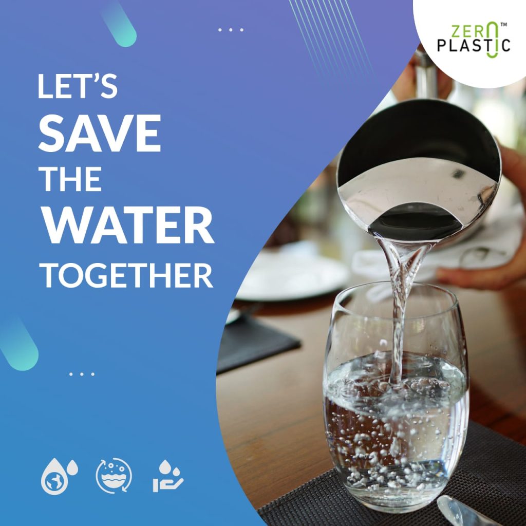 Let's save water resources ...