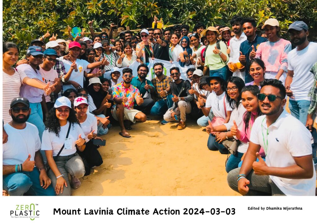 Coastal Harmony Ignites Climate Action at Mt. Lavinia Beach!