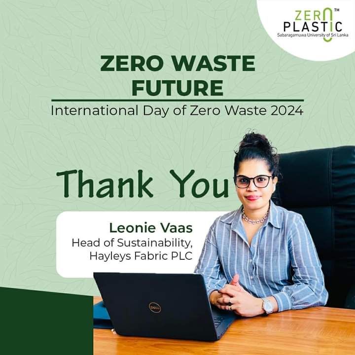 Promoting Sustainability with zero waste.